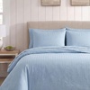 image:imageNautica  Twin XL Sheet Set with Fitted Sheet amp PillowcasesHerringbone Coastal Blue