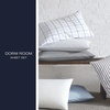 image:imageNautica  Twin XL Sheet Set with Fitted Sheet amp PillowcasesSolid Grey