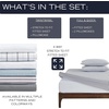 image:imageNautica  Twin XL Sheet Set with Fitted Sheet amp PillowcasesSolid Grey