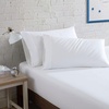 image:imageNautica  Twin XL Sheet Set with Fitted Sheet amp PillowcasesSolid White