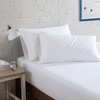 image:imageNautica  Twin XL Sheet Set with Fitted Sheet amp PillowcasesSolid White