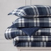 image:imageNautica  Twin XL Size Comforter Set with Matching ShamCrossview Plaid Navy