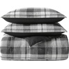 image:imageNautica  Twin XL Size Comforter Set with Matching ShamDark Grey
