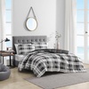 image:imageNautica  Twin XL Size Comforter Set with Matching ShamDark Grey