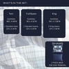 image:imageNautica  Twin XL Size Comforter Set with Matching ShamMason Blue