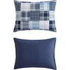 image:imageNautica  Twin XL Size Comforter Set with Matching ShamMason Blue