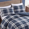 image:imageNautica  Twin XL Size Comforter Set with Matching ShamNavy