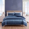 image:imageNautica  Twin XL Size Comforter Set with Matching ShamNavyBlue