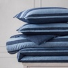 image:imageNautica  Twin XL Size Comforter Set with Matching ShamNavyBlue