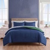 image:imageNautica  TwinTwin XL Size Comforter Set with Matching ShamCaptains BlueGreen