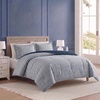 image:imageNautica  TwinTwin XL Size Comforter Set with Matching ShamDeclan Fisher Bay Blue