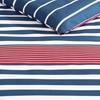image:imageNautica  TwinTwin XL Size Comforter Set with Matching ShamKennedy Stripe Navy