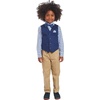 image:imageNautica Baby Boys 4piece Suit Set with Dress Shirt Vest Pants and TieFlag Blue