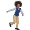image:imageNautica Baby Boys 4piece Suit Set with Dress Shirt Vest Pants and TieFlag Blue