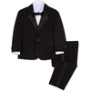 image:imageNautica Boys 4Piece Tuxedo Suit Set with Jacket Pants Dress Shirt amp Bow Tie for Weddings amp Special OccasionsBlack Tuxedo
