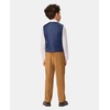 image:imageNautica Boys 4piece Formal Suit Set with Vest Pants Collared Dress Shirt and TieBronze Corduroy