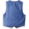 image:imageNautica Boys 4piece Formal Suit Set with Vest Pants Collared Dress Shirt and TieKhaki