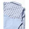 image:imageNautica Boys 4piece Formal Suit Set with Vest Pants Collared Dress Shirt and TieKhakiNavy
