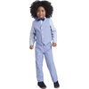 image:imageNautica Boys 4piece Formal Suit Set with Vest Pants Collared Dress Shirt and TieLavendula
