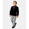 image:imageNautica Boys 4piece Suit Set with Dress Shirt Tie Jacket and PantsBlack Velvet Duo