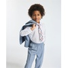 image:imageNautica Boys 4piece Suit Set with Dress Shirt Tie Jacket and PantsBlue Sharkskin