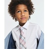 image:imageNautica Boys 4piece Suit Set with Dress Shirt Tie Jacket and PantsBlue Sharkskin