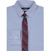 image:imageNautica Boys Long Sleeve ButtonDown Collared Dress Shirt with TieBlue Stripe