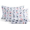 image:imageNautica Kids  Twin XL Size Sheet Set with Fitted Sheet amp PillowcaseBranson Sharks Navy