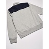 image:imageNautica Mens 14 Zip Pieced Fleece SweatshirtGrey Heather