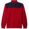 image:imageNautica Mens 14 Zip Pieced Fleece SweatshirtNautica Red
