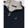 image:imageNautica Mens 14 Zip Pieced Fleece SweatshirtNavy