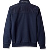 image:imageNautica Mens 14 Zip Pieced Fleece SweatshirtNavy