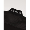 image:imageNautica Mens 14 Zip Pieced Fleece SweatshirtTrue Black