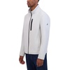 image:imageNautica Mens Bonded Fleece Softshell Jacket  Water Resistant Zip Front Transitional CoatCloud Grey