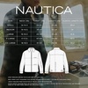 image:imageNautica Mens Bonded Fleece Softshell Jacket  Water Resistant Zip Front Transitional CoatMetal Grey