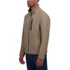 image:imageNautica Mens Bonded Fleece Softshell Jacket  Water Resistant Zip Front Transitional CoatTaupe