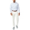 image:imageNautica Mens Classic Fit Flat Front Stretch Solid Chino Deck PantNautica Stone