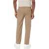 image:imageNautica Mens Classic Fit Flat Front Stretch Solid Chino Deck PantOyster Brown