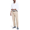 image:imageNautica Mens Classic Fit Flat Front Stretch Solid Chino Deck PantTrue Khaki