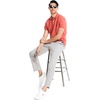 image:imageNautica Mens Classic Short Sleeve Solid Performance Deck Polo ShirtCayenne