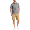 image:imageNautica Mens Classic Short Sleeve Solid Performance Deck Polo ShirtCharcoal Heather