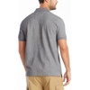 image:imageNautica Mens Classic Short Sleeve Solid Performance Deck Polo ShirtCharcoal Heather