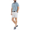 image:imageNautica Mens Classic Short Sleeve Solid Performance Deck Polo ShirtDeep Anchor Heather