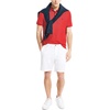 image:imageNautica Mens Classic Short Sleeve Solid Performance Deck Polo ShirtNautica Red