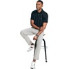 image:imageNautica Mens Classic Short Sleeve Solid Performance Deck Polo ShirtNavtech Performance Black