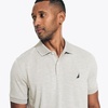 image:imageNautica Mens Classic Short Sleeve Solid Performance Deck Polo ShirtNavtech Performance Grey Heather