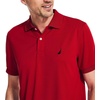image:imageNautica Mens Classic Short Sleeve Solid Performance Deck Polo ShirtNavtech Performance Red