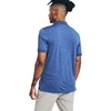 image:imageNautica Mens Classic Short Sleeve Solid Performance Deck Polo ShirtNavtech Performance Stlr Blue Heather