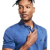 image:imageNautica Mens Classic Short Sleeve Solid Performance Deck Polo ShirtNavtech Performance Stlr Blue Heather
