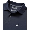 image:imageNautica Mens Classic Short Sleeve Solid Performance Deck Polo ShirtNavy
